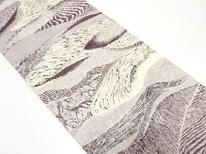 アンティーク　鵬翔　纐纈　山並に流水模様全通袋帯（材料）